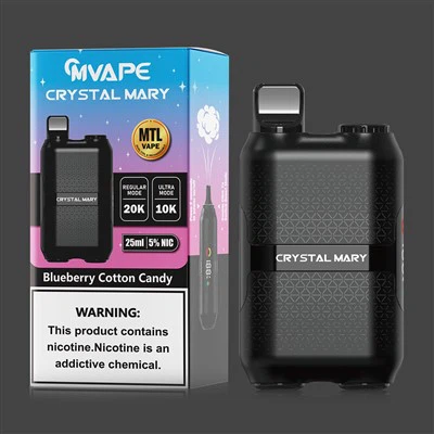 CM VAPE 20K PUFF ใช้แล้วทิ้ง SPACE ROCKET VAPE:บลูเบอร์รี่มาร์ชแมลโลว์